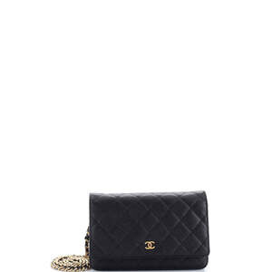 Chanel Wallet on Chain Quilted Caviar